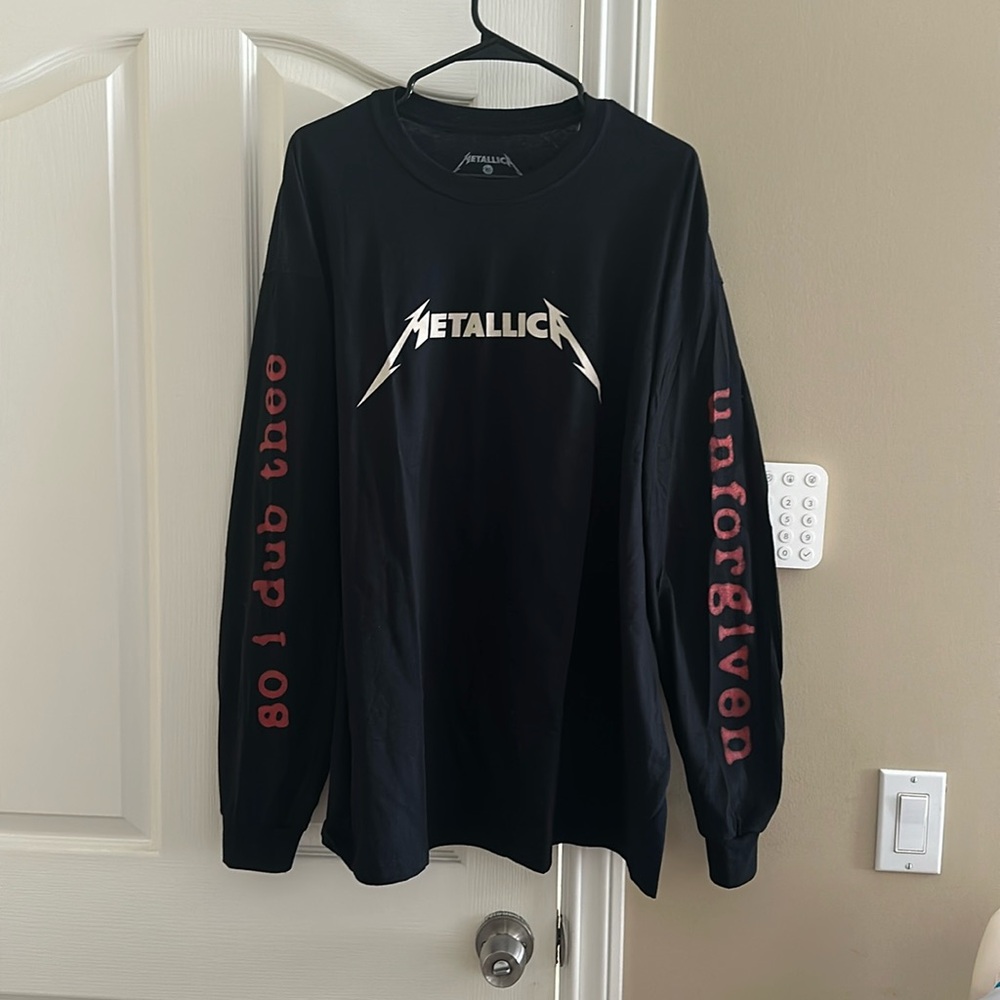 1991 Metallica World Tour Long Sleeve Shirt